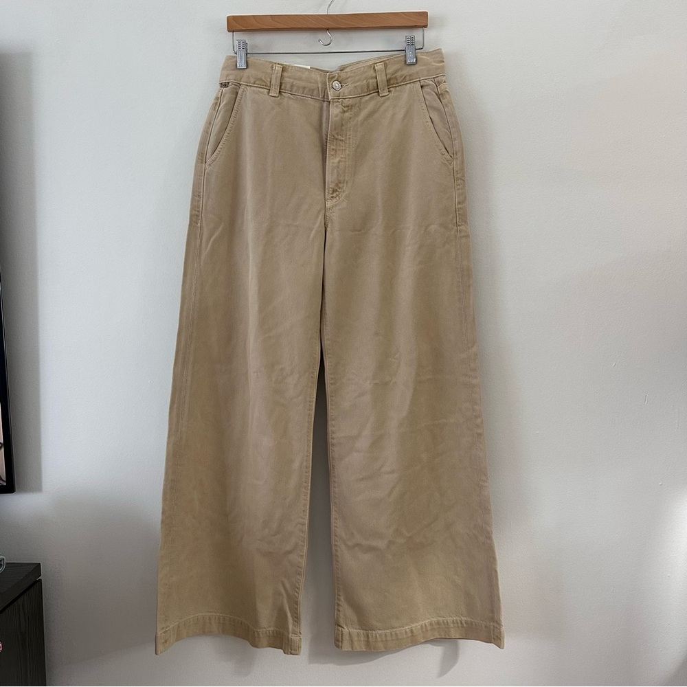 NWT Citizens Of Humanity Beverly Trouser Taos‎ Sand Tan Wide Leg size 29 - Picture 3 of 8